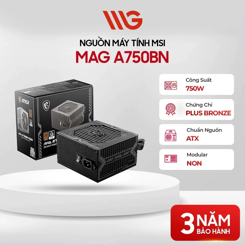 Nguồn máy tính PSU MSI ASUS OCPC SEGOTEP Infinity Eco V3 450W 550W 650W 750W Bronze - Chính Hãng