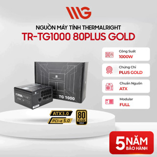 Nguồn máy tính Thermalright TR-KG750 TR-KG850 TG-1000 (750 - 1000W 80 Plus Gold Full Modular) - NEW