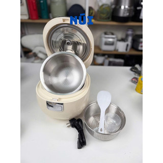  Nồi Cơm Điện Tử KAILER KL-2026 1.2L 500W - Lòng Nồi Inox 304 Vân Lục Giác Nấu Cơm Dẻo Ngon Tách Đường Đa Năng 