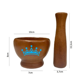 Bộ chày cối gỗ