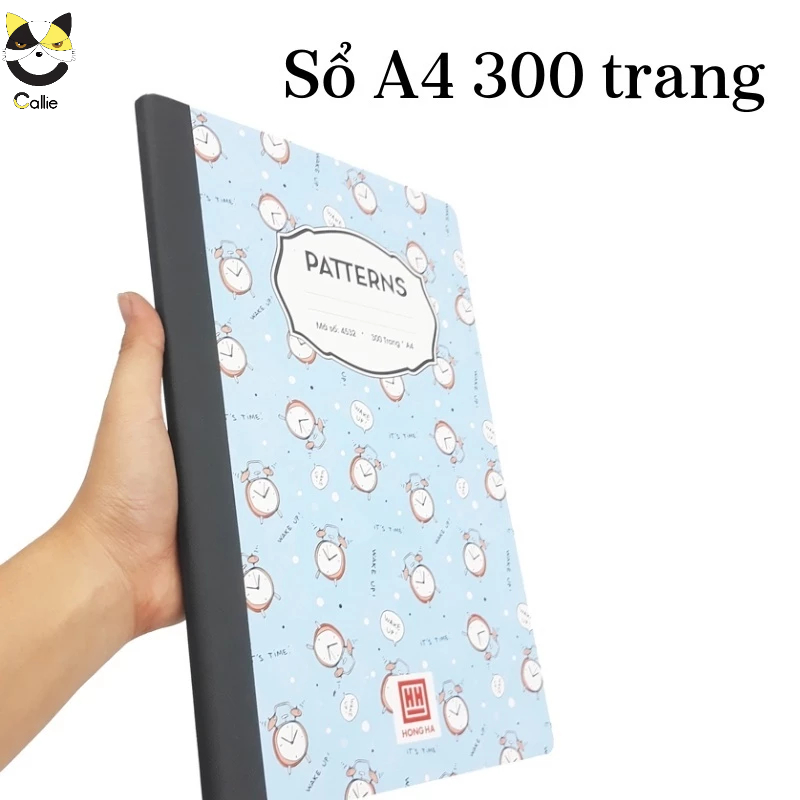 Vở kẻ ngang hồng hà A4 300 trang - 200 trang - B5 / A4 cao cấp - vở ô ly hồng hà học sinh / sinh viê