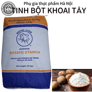  1kg _ Tinh bột khoai tây nguyên chất_ siêu rẻ chất độn thực phẩm tăng độ dai kết dính cho sản phẩm 