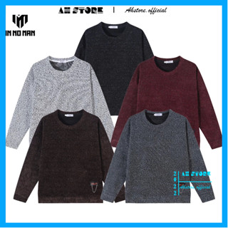 Áo Dạ Dài Tay Nam Nữ INOMAN Chất Dạ Kim Tuyến Phối Logo Dày Dặn Menswear Tweed Nhiều Màu - AHSTORE