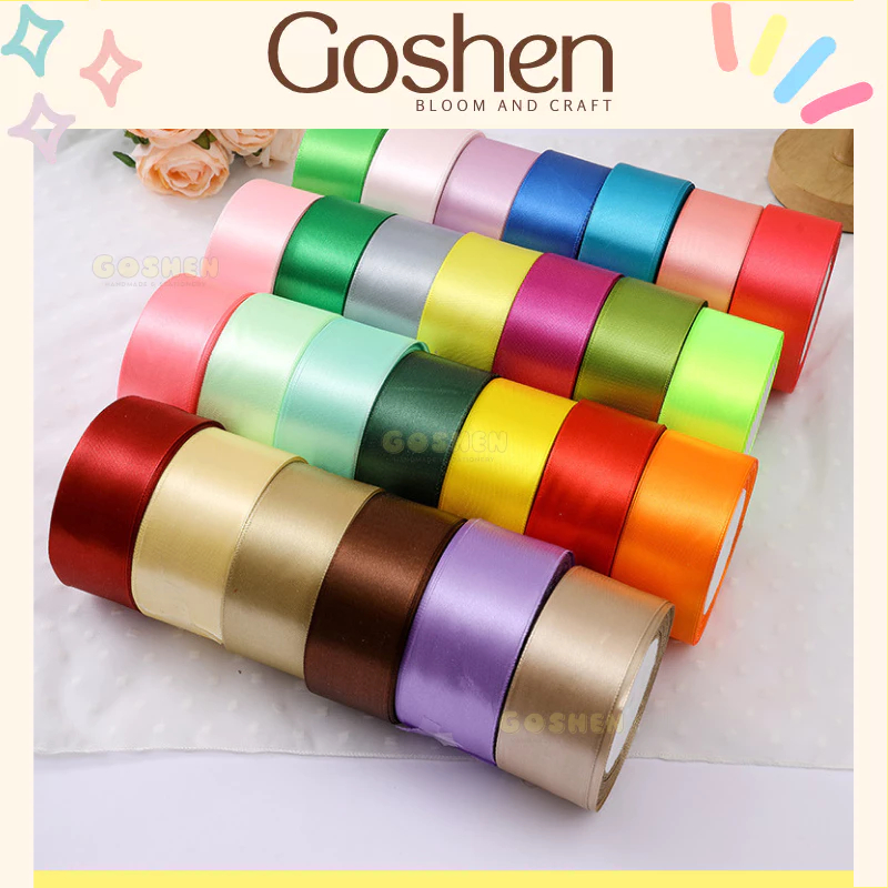 (4cm x 22met) Cuộn Dây Ruy Băng Lụa Bản 4cm