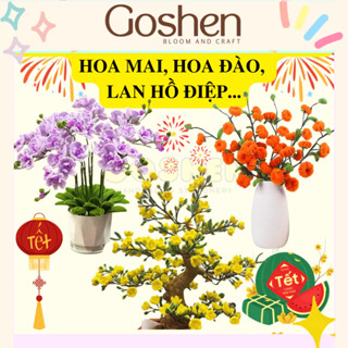  Set Nguyên Liệu Làm Hoa Mai Hoa Đào Hoa Sen Cành Quýt Bằng Kẽm Nhung 