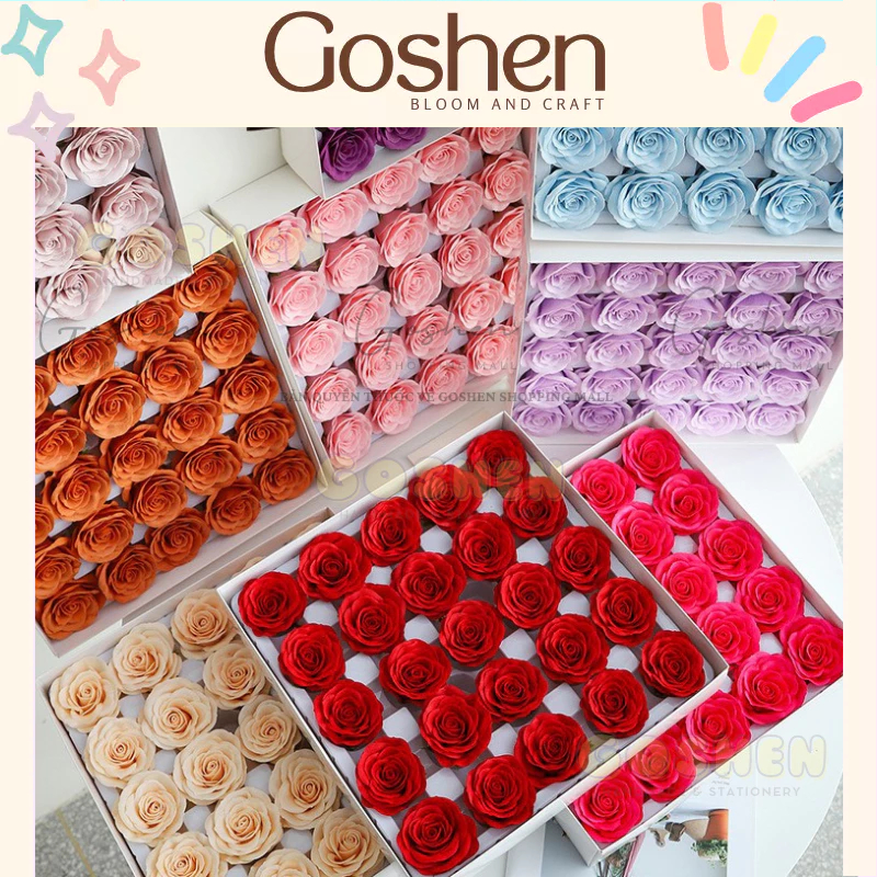 (Lẻ 1 bông) Hoa Hồng Sáp Ecuador 7 lớp