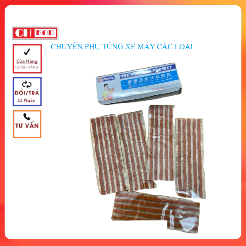 LOẠI ĐẸP -10 | vỉ dây vá dùi vỏ lốp ô tô, xe máy, xe điện