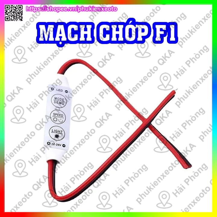  Mạch chớp F1 đèn hậu nháy đèn phanh nháy ô tô xe máy  wave dream vision sh exciter air blade 