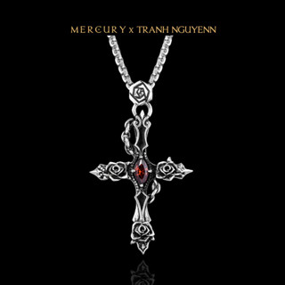 Dây chuyền Bạc nam, nữ 925 Mercury The Saint - Trang sức Bạc 925 cao cấp-Thiết kế độc quyền Mercury