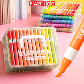 Bộ Bút Sơn Màu Acrylic Maker Truecolor Hộp Nhựa 24/36/48/60 Màu Vẽ Được Trên Mọi Chất Liệu ZCA0628