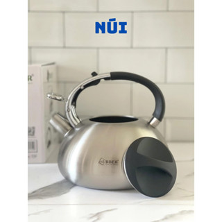 Ấm Inox 304 Liền Khối Arber AN-03PROMAX Dung tích 3L- Còi Báo Tự Động, Dùng Mọi Loại Bếp