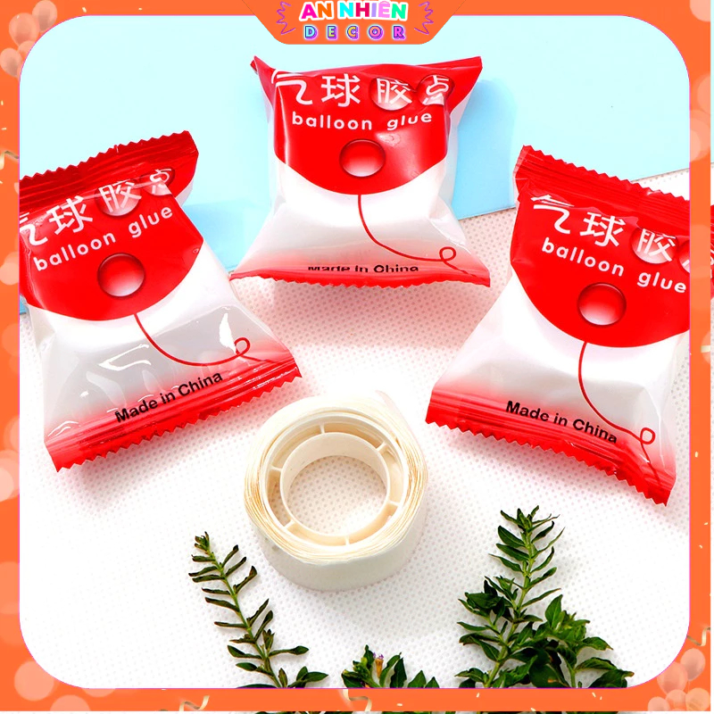 Băng Dính Bong Bóng Trong Suốt Hai Mặt Chuyên Dụng Trang Trí Sinh Nhật Phòng Cưới