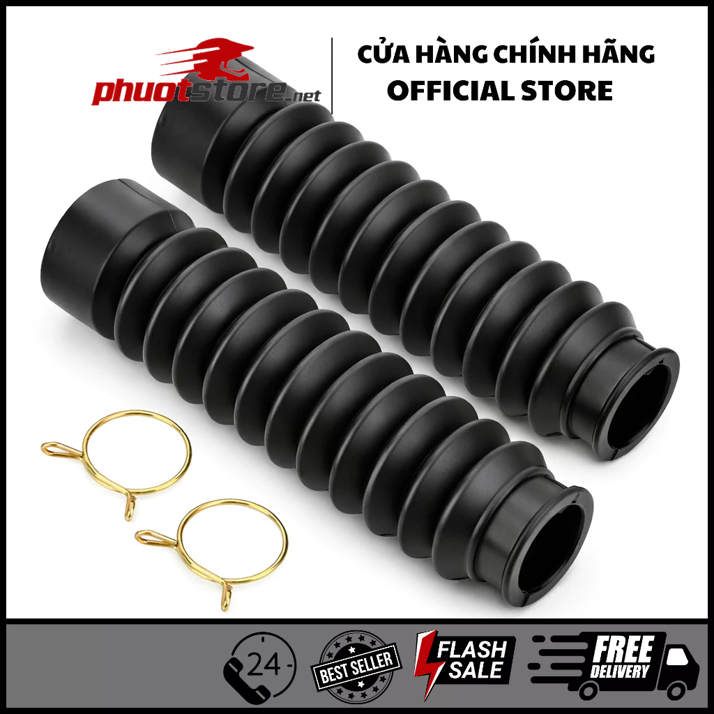 Cao su bảo vệ phuộc xe máy Pg1