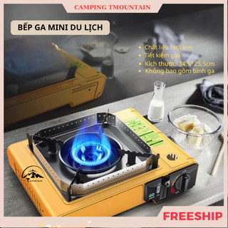Bếp Ga Mini Du Lịch Chịu Nhiệt Độ Cao, Chống Cháy Nổ, Phù Hợp Với Nấu Ăn Dã Ngoại Đi Camping