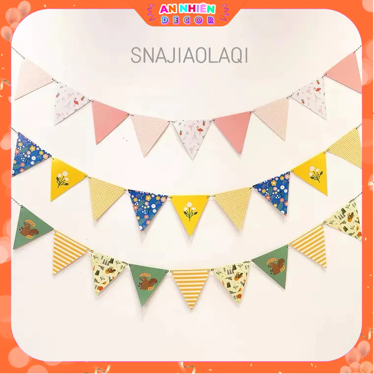 Gợi ý dây cờ trang trí sinh nhật bản phù hợp cho nhiều phong cách khác nhau