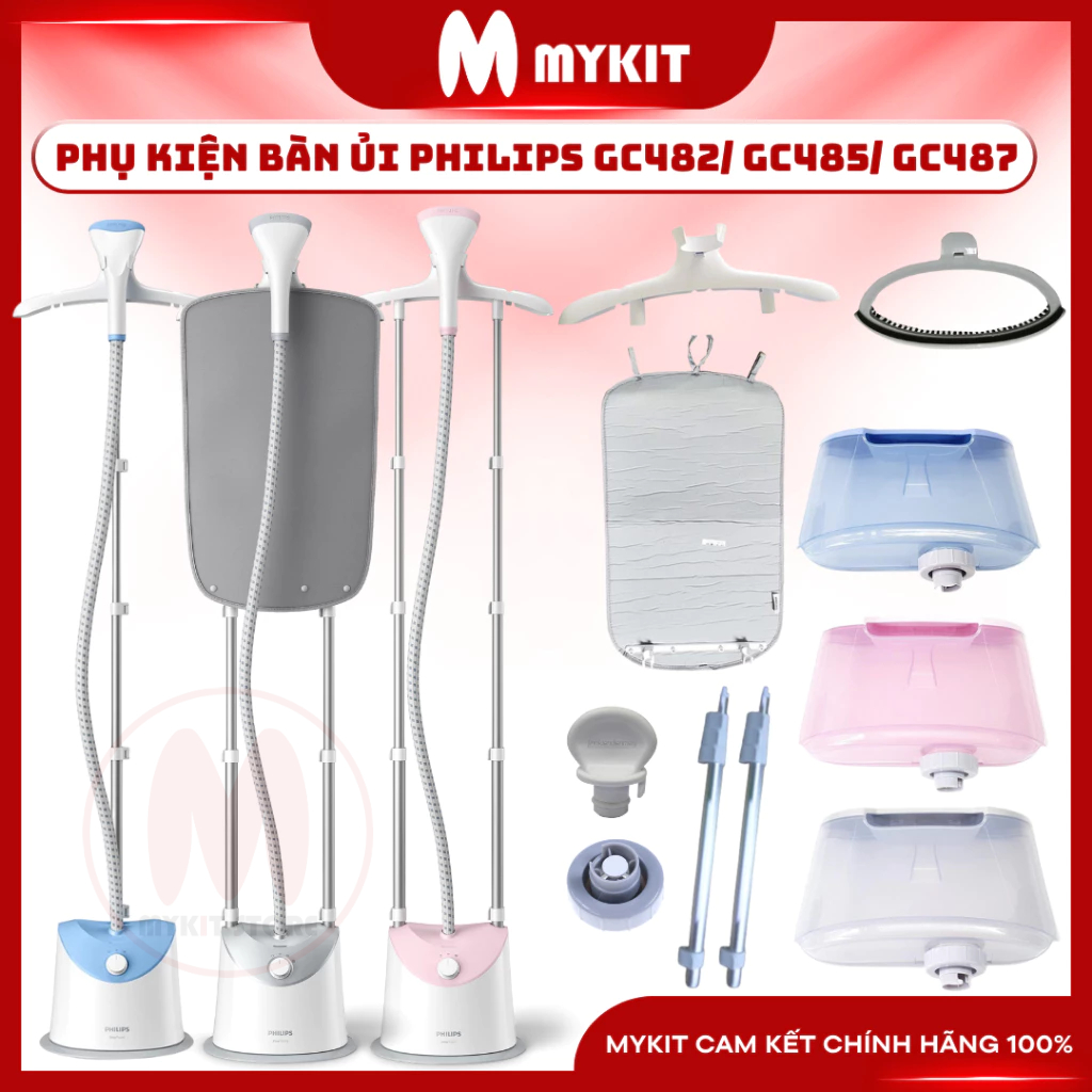 Phụ Kiện Bàn Ủi Hơi Nước Philips Đứng GC482/GC485/GC487 Hàng Chính Hãng - Mykit Store