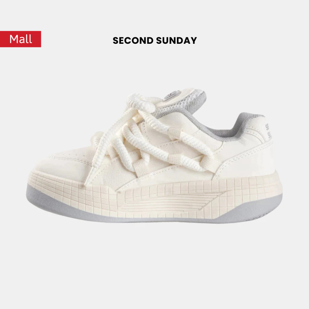 Giày Thể Thao Sneaker Nữ Second Sunday New Symbol Đế Tăng Chiều Cao 4cm SK09