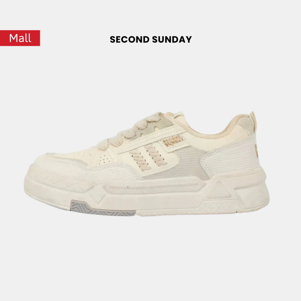 Giày Thể Thao Sneaker Nữ Second Sunday Ice Cream Đế Tăng Chiều Cao 4cm SK10