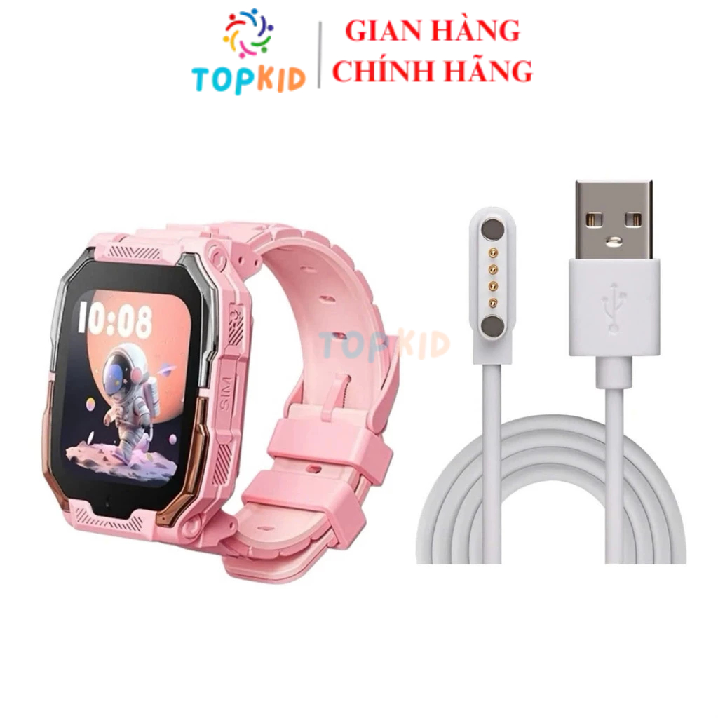 [Kiumo] Dây sạc nam châm chuyên dụng đồng hồ KIUMO trẻ em, Phụ kiện đồng hồ Kiumo | TK-S4C