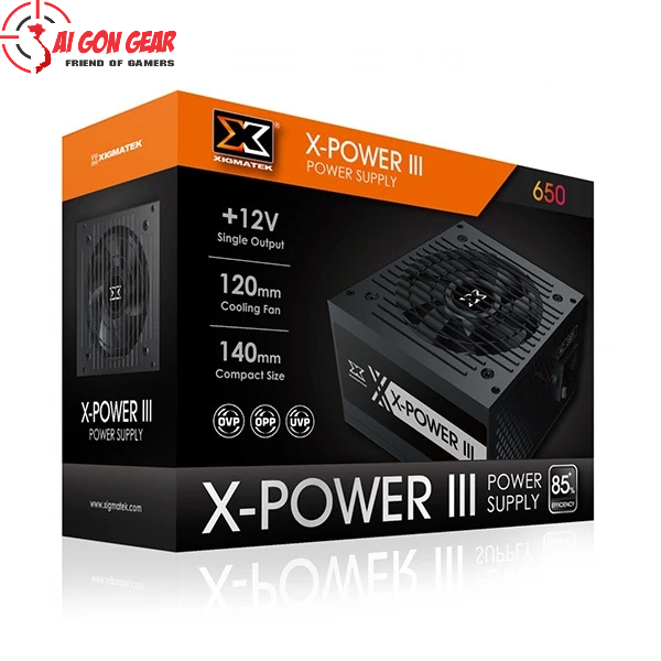 Nguồn máy tính Xigmatek X-POWER III 650 EN45990