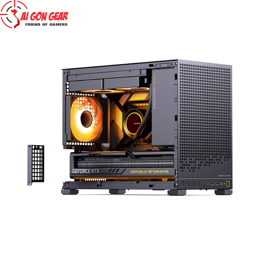 Vỏ Case Jonsbo D32 Pro (Black/White)