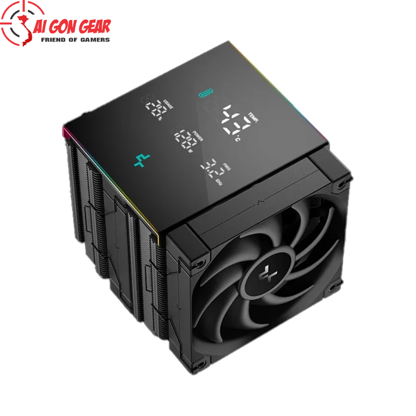 Tản nhiệt khí Deepcool AK620 DIGITAL PRO (Black/White)