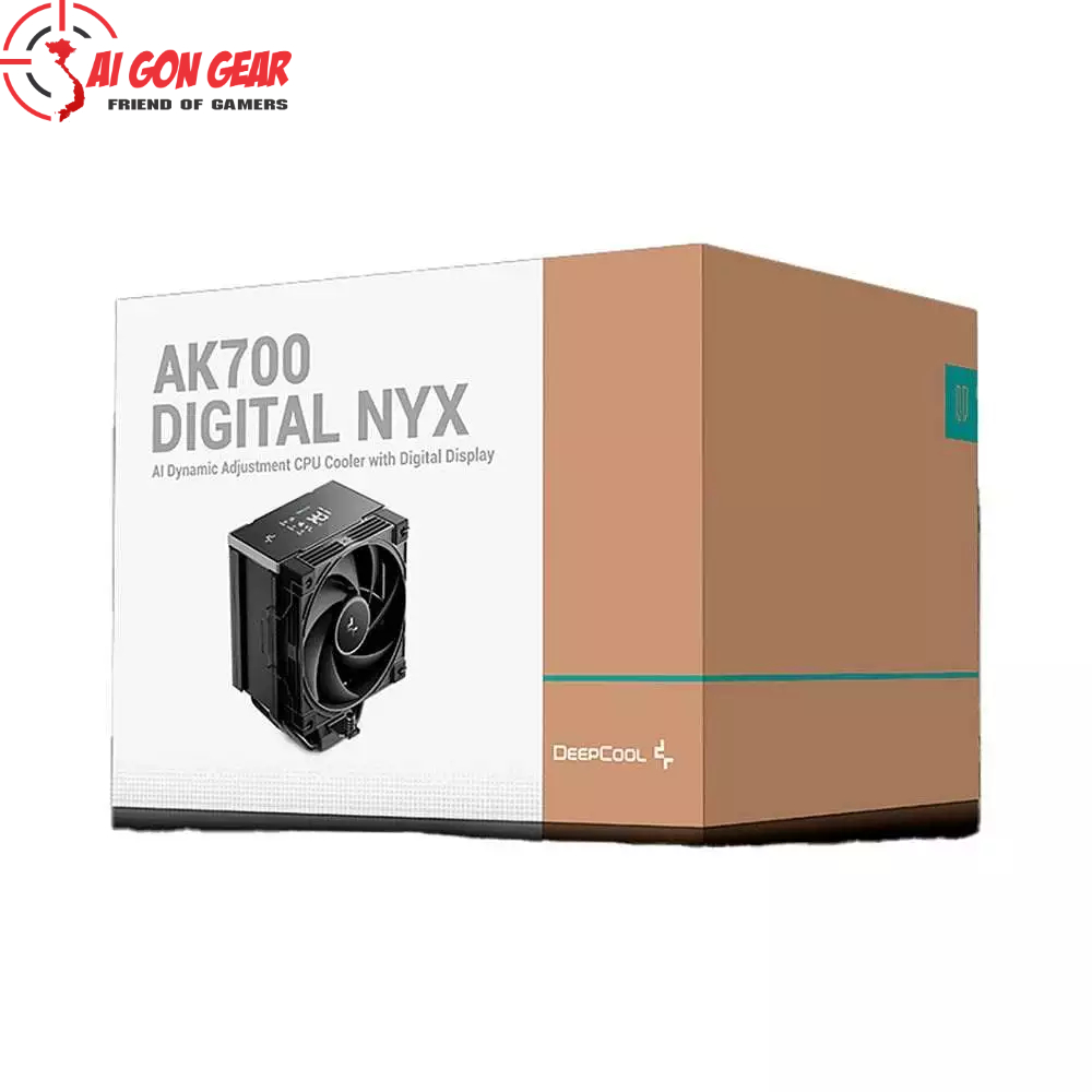 Tản nhiệt khí Deepcool AK700 DIGITAL NYX - BLACK