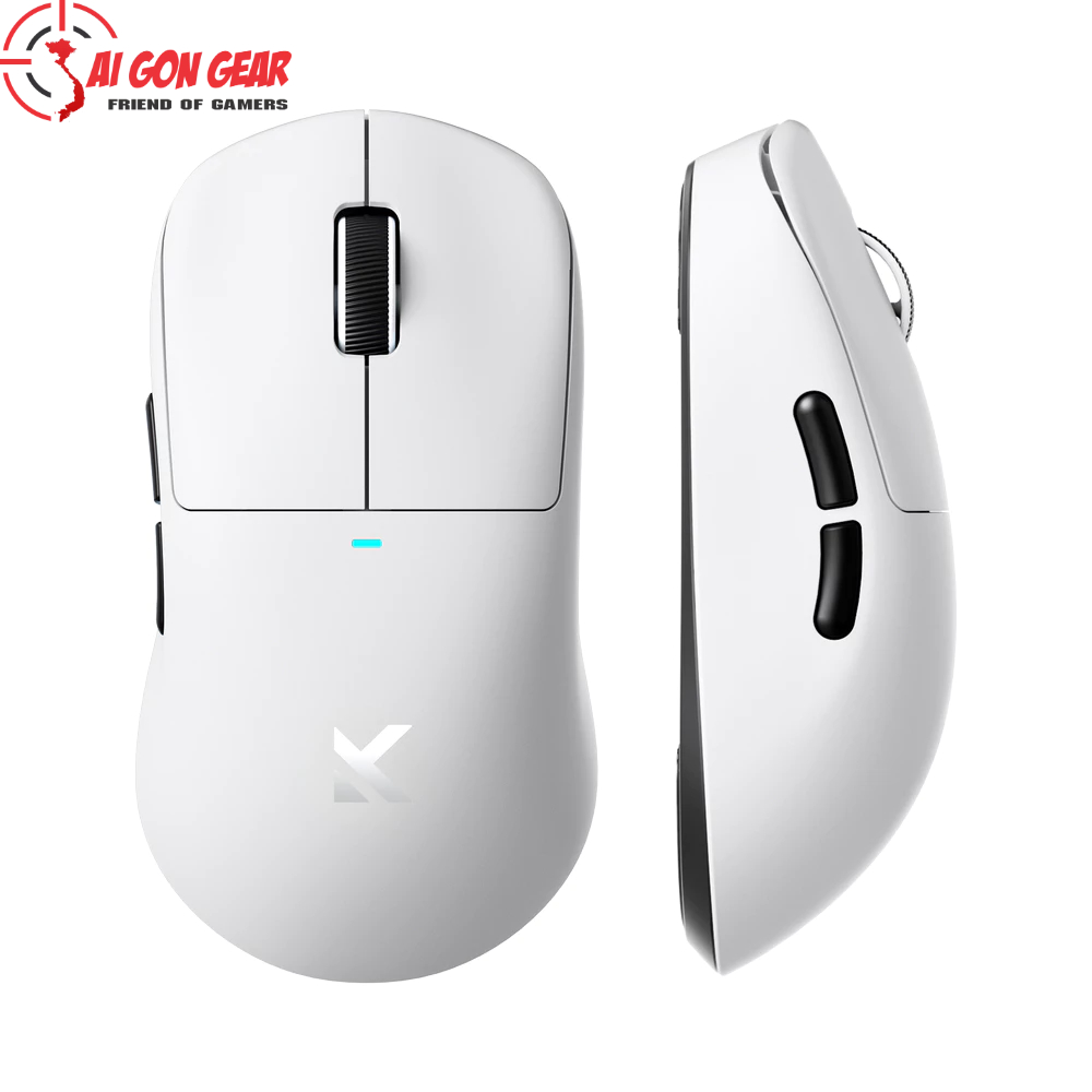 Chuột MCHOSE M7 Ultra (White/Orange/Black)