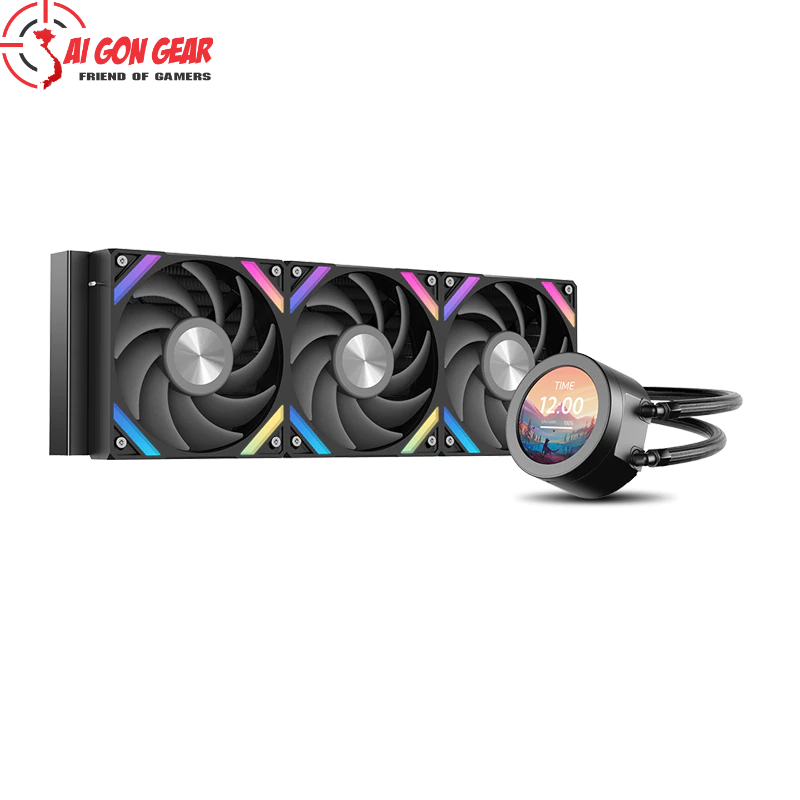 TẢN NHIỆT NƯỚC SAMA Q70 (BK/WH) - 360MM - (BLACK/WHITE)