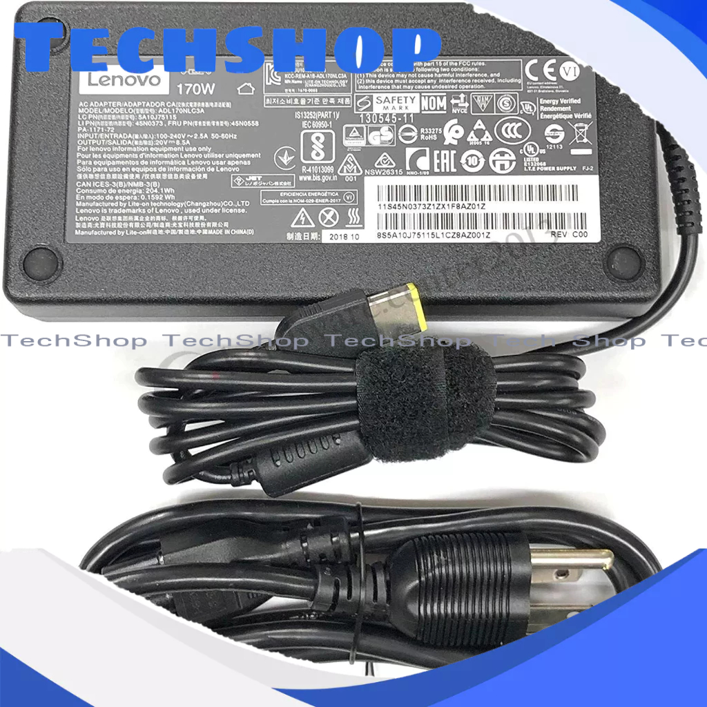 ⚡Sạc laptop Lenovo  Lenovo ThinkPad W Series- W540 W541 W550s 170W -Hàng ZIN