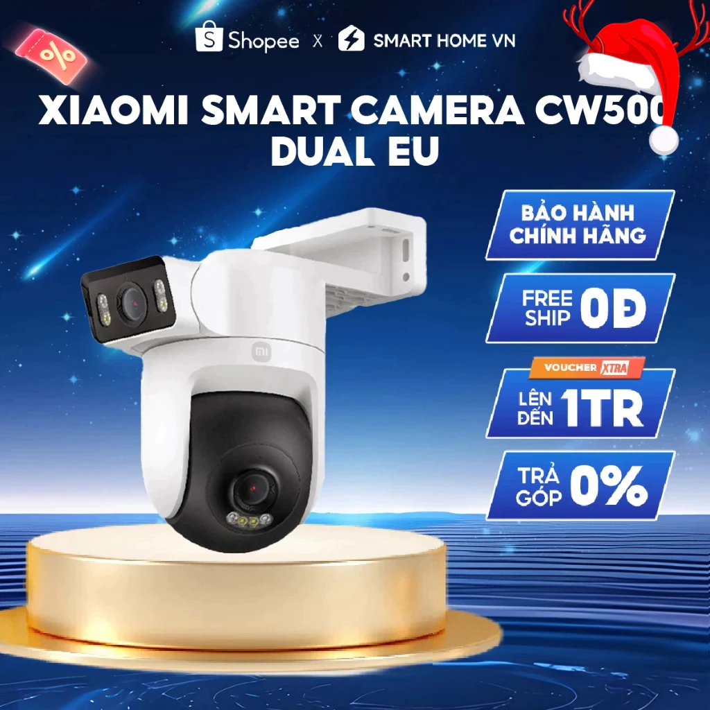 Camera Ngoài Trời Xiaomi Outdoor Camera CW500 Dual EU_Camera Kép_Phiên Bản Quốc Tế