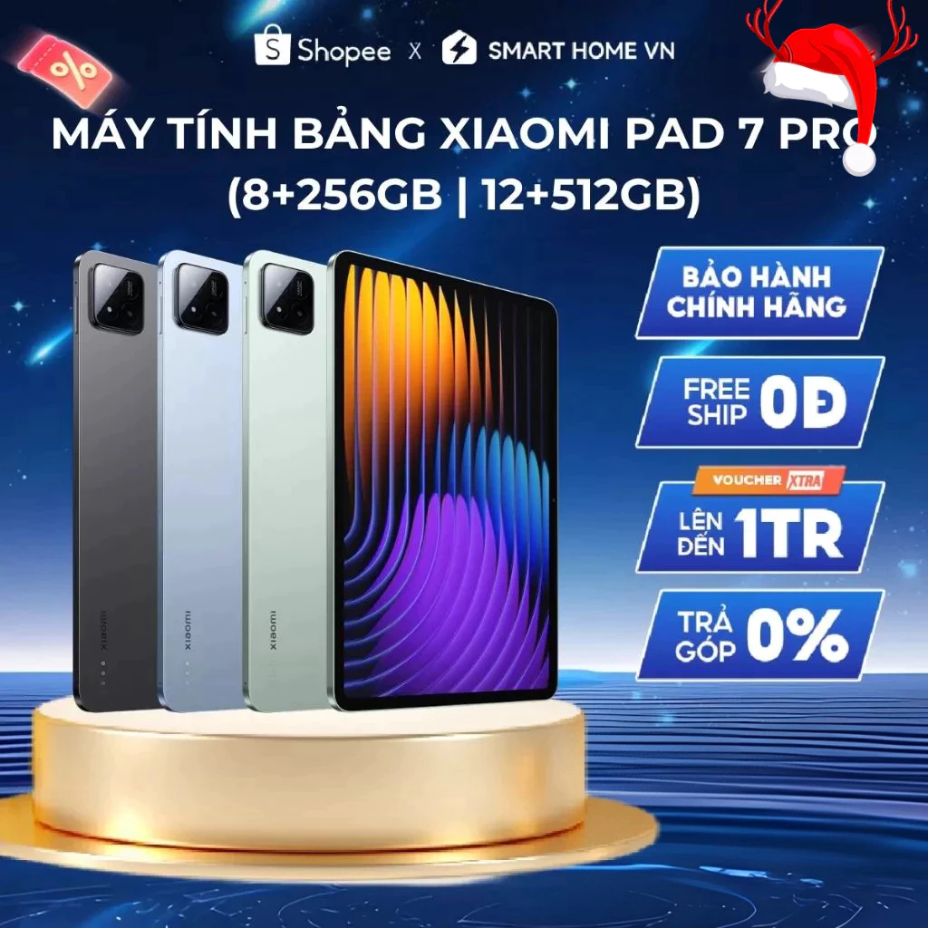 Máy Tính Bảng Xiaomi Pad 7 Pro (8+256GB | 12+512GB)  | Chính Hãng | Bảo Hành 18 Tháng