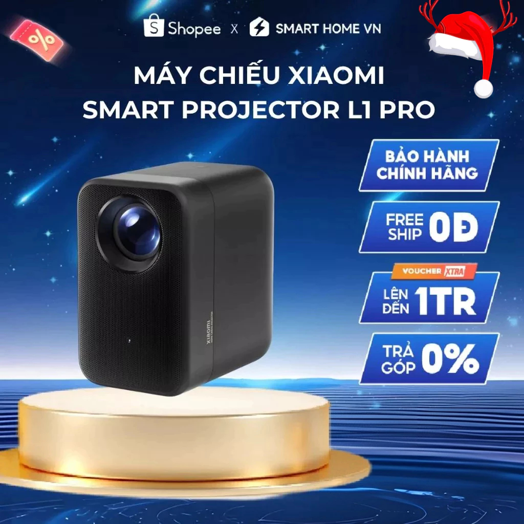 Máy Chiếu Xiaomi Smart Projector L1 Pro - Bản Quốc Tế - Hàng Chính Hãng Bảo Hành 12 Tháng