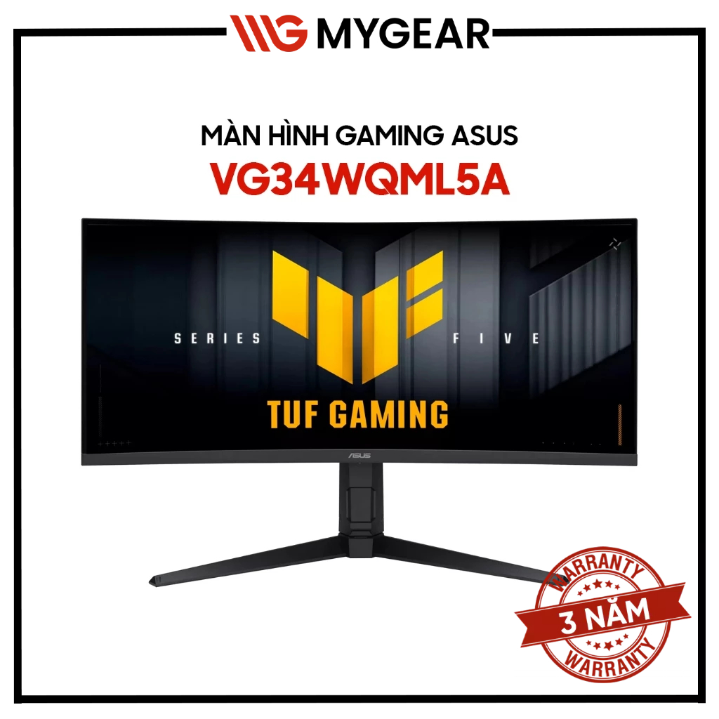 Màn hình ASUS TUF Gaming VG34WQML5A 250Hz (OC) / VG34WQ5A 200Hz 34 inch 2K UWQHD 0.5ms VA Có loa