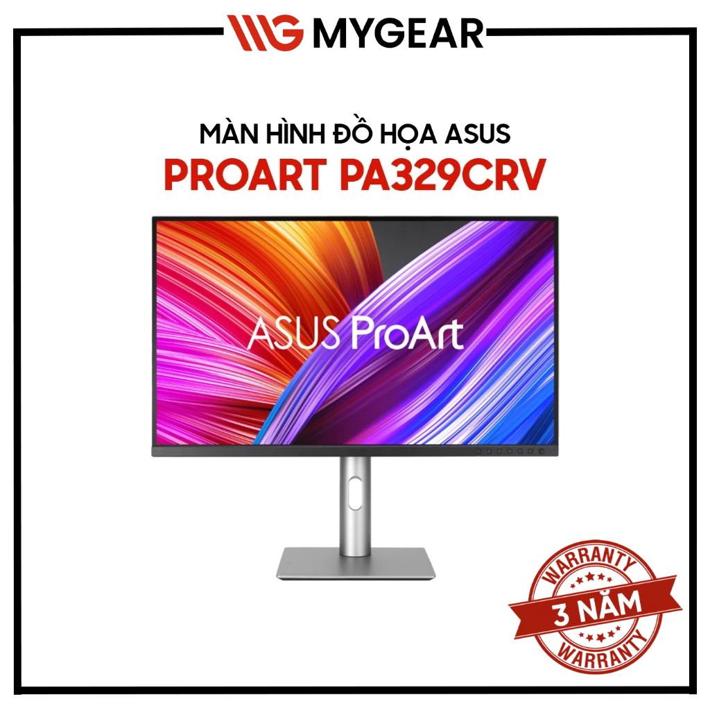 Màn hình Asus ProArt PA328QV PA329CRV 32 inch 4K HDR, 98% DCI-P3, Delta E<2, USB-C 96W - Chính hãng