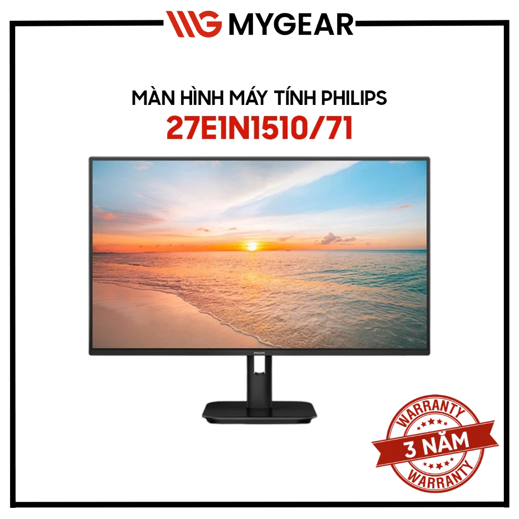 Màn hình Philips 27E1N1510/71 27 inch QHD 1ms IPS 120Hz (OC) - Bảo hành 36 tháng
