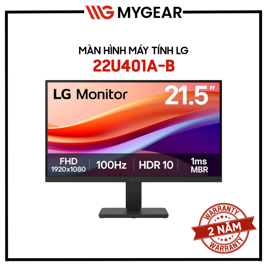 Màn Hình LG 22U401A-B 21.5 inch FHD 100Hz 1ms VA – Hiển Thị Sắc Nét, Mượt Mà Từng Khung Hình