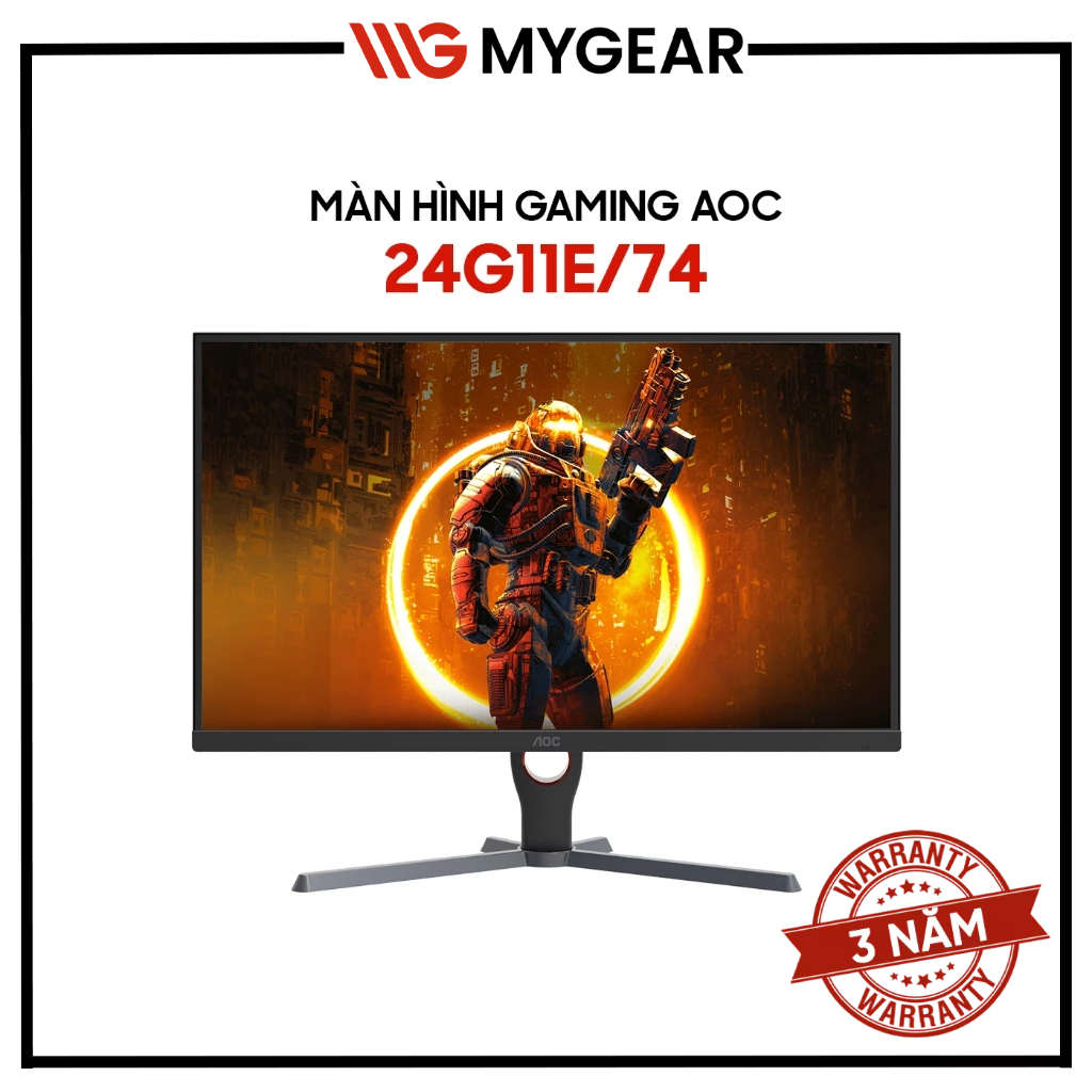 Màn hình AOC 22B15H2 24B15H3 24G11E/74 24 inch FHD IPS 100-180Hz 1ms - Chính Hãng