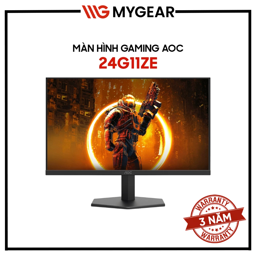 Màn hình Gaming AOC 24G11ZE 23.8 inch 240Hz FHD 0.3ms Fast IPS
