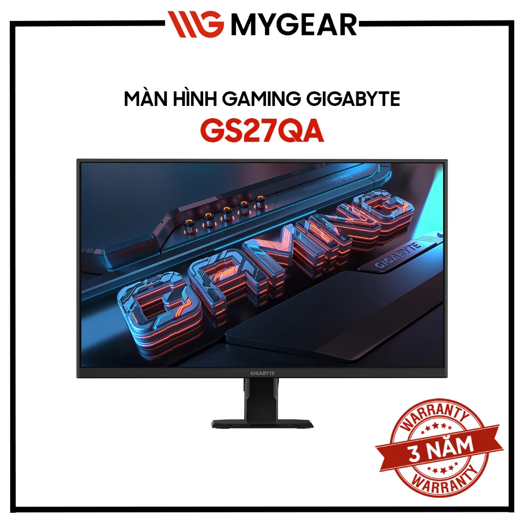 Màn Hình Gaming GIGABYTE GS25F2 GS27QA  24-27 inch IPS FHD 180-200Hz 1ms GtG - Bảo Hành Chính Hãng
