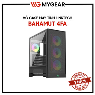 Vỏ Case Máy Tính LINKTECH BAHAMUT 4FA ATX - Bảo hành 12 tháng