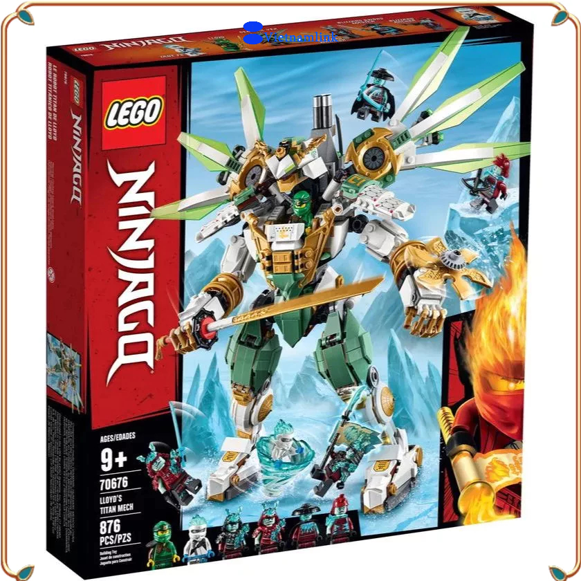 LE GO 70676 Ninjago Tôi là Titan Mech Lloyd's Titan Mech  Hàng mới, chính hãng 100%