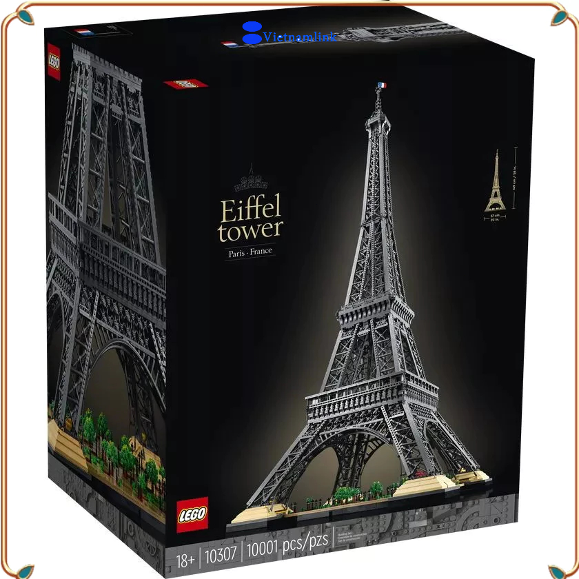 LE GO 10307 Tháp Eiffel Eiffel tower Hàng mới, chính hãng 100%