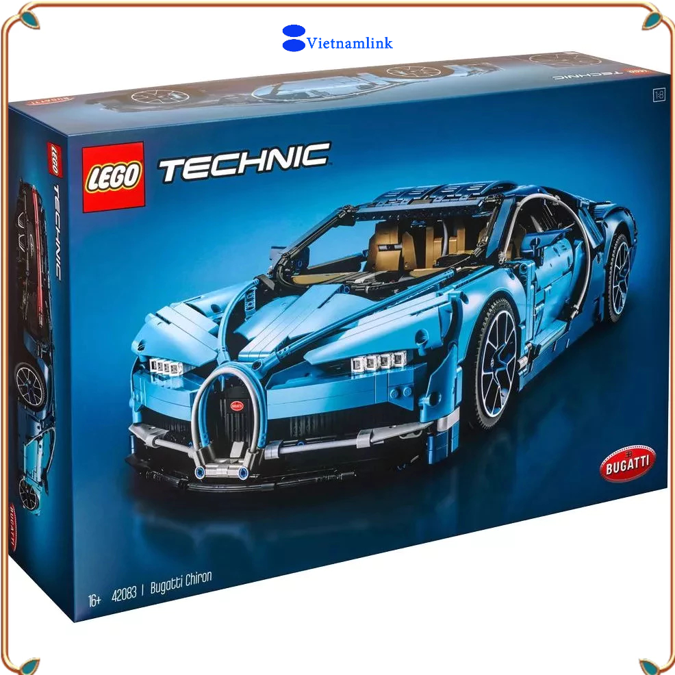 (Giá thấp nhất trực tuyến)  LE GO 42083 Technic Bugatti Chiron Hàng mới, chính hãng 100%