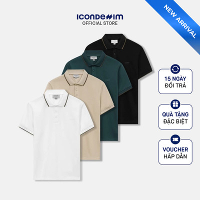 Áo Polo Nam ICONDENIM Urban Accent Form Regular PLID0235
