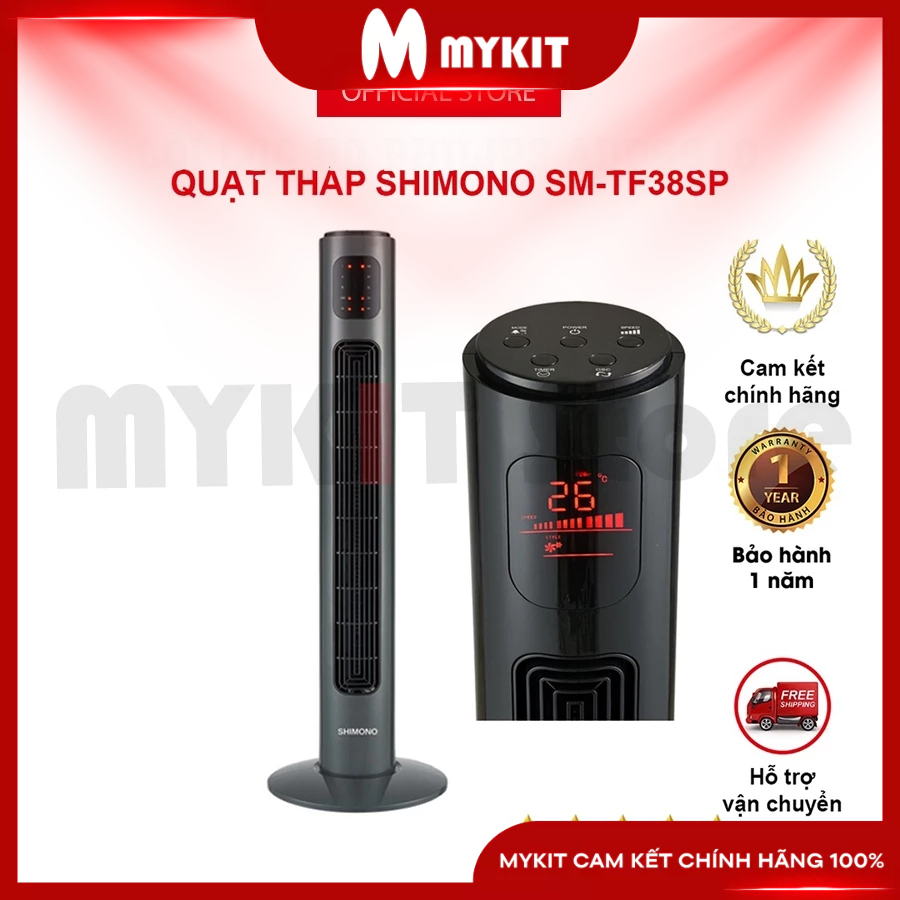 Quạt Tháp Shimono SM-TF38SP - Mykit Store