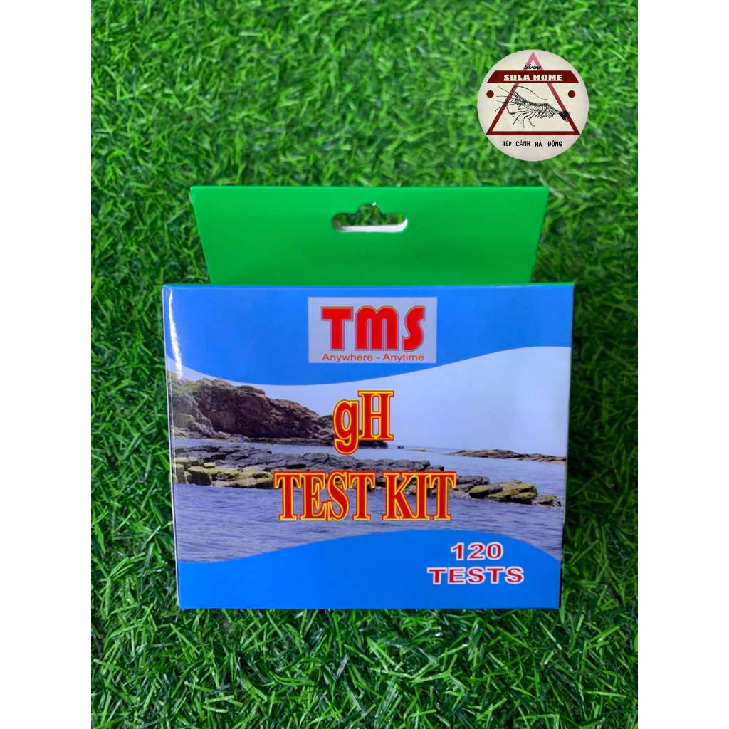 TEST KIT GH TMS – Bộ Test Độ Cứng Tổng (GH) Nước Cho Hồ Cá & Tép Cảnh