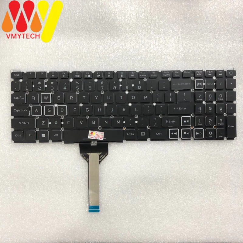 Bàn phím laptop Acer Nitro 5 AN515-55 AN515-56 AN515-57 AN515-58 AN515-45, AN517-41 AN517-45 AN517-5