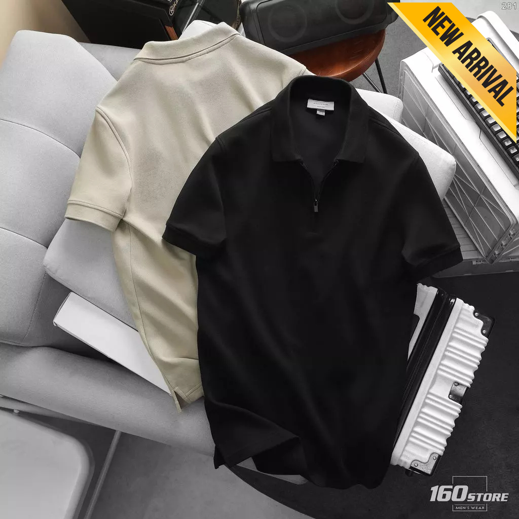 Áo Polo Nam ICONDENIM Quarter Zip PLID0281