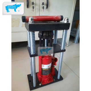 Máy bấm ống thủy lực 8 tấn/ Máy bấm đầu dây rửa xe/ Máy bấm dây 8 chấu ( Tặng 2 bộ cos 8.5 )